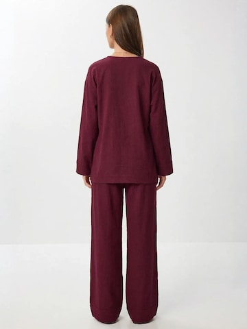Pantalons de tailleur Happiness İstanbul en rouge