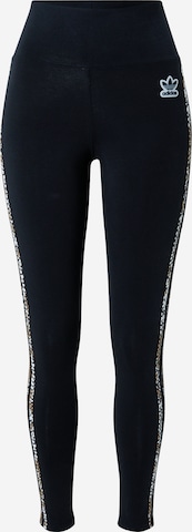 Skinny Leggings di ADIDAS ORIGINALS in nero: frontale