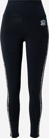 ADIDAS ORIGINALS Skinny Leggings - fekete: elől