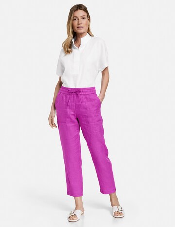 Loosefit Pantalon GERRY WEBER en violet