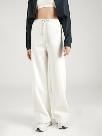 Calvin Klein Jeans Loosefit Παντελόνι σε λευκό: μπροστά