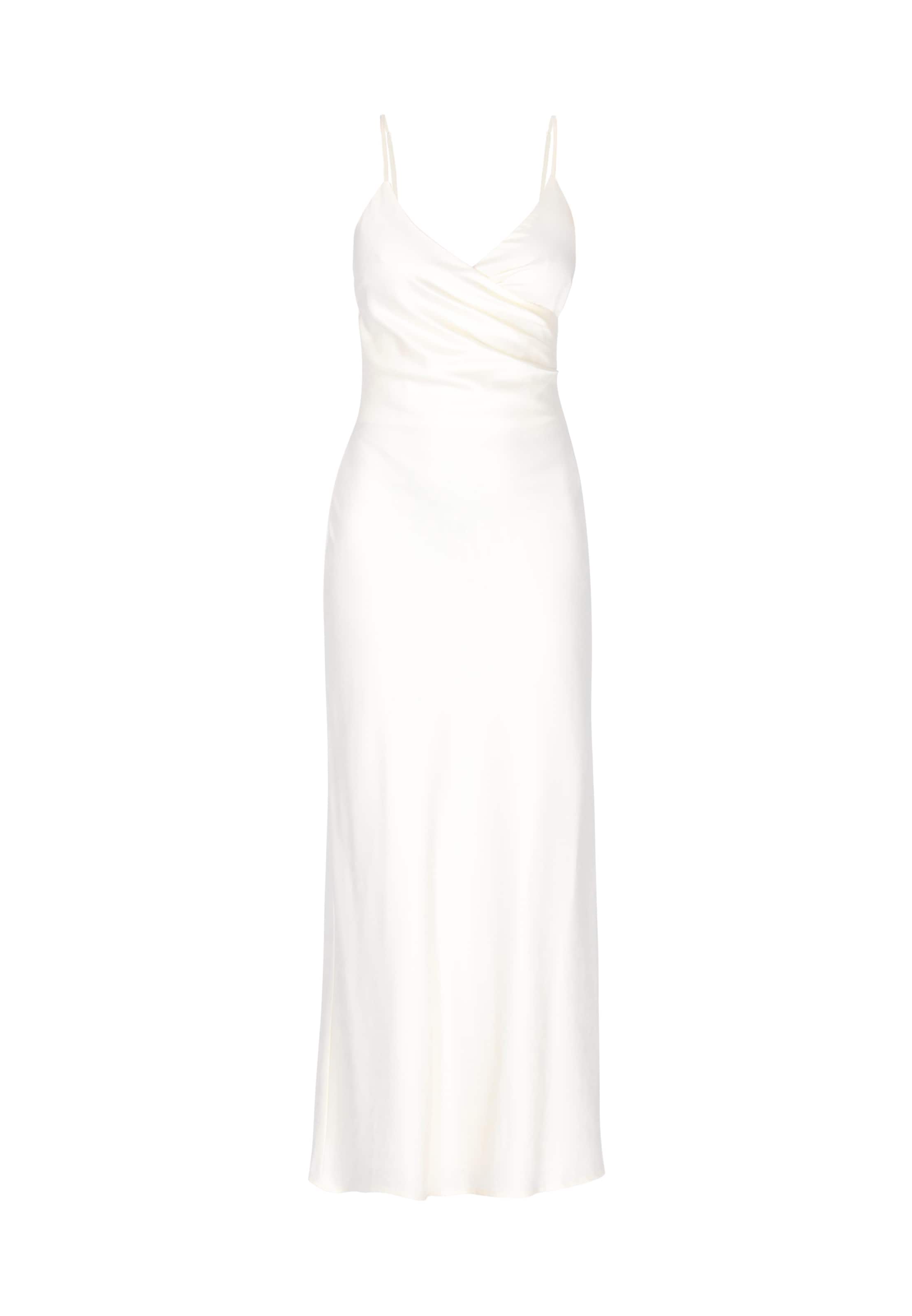 faina Avondjurk 'Festive' in Wit: voorkant