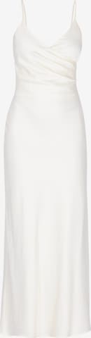 faina - Vestido de festa 'Festive' em branco: frente