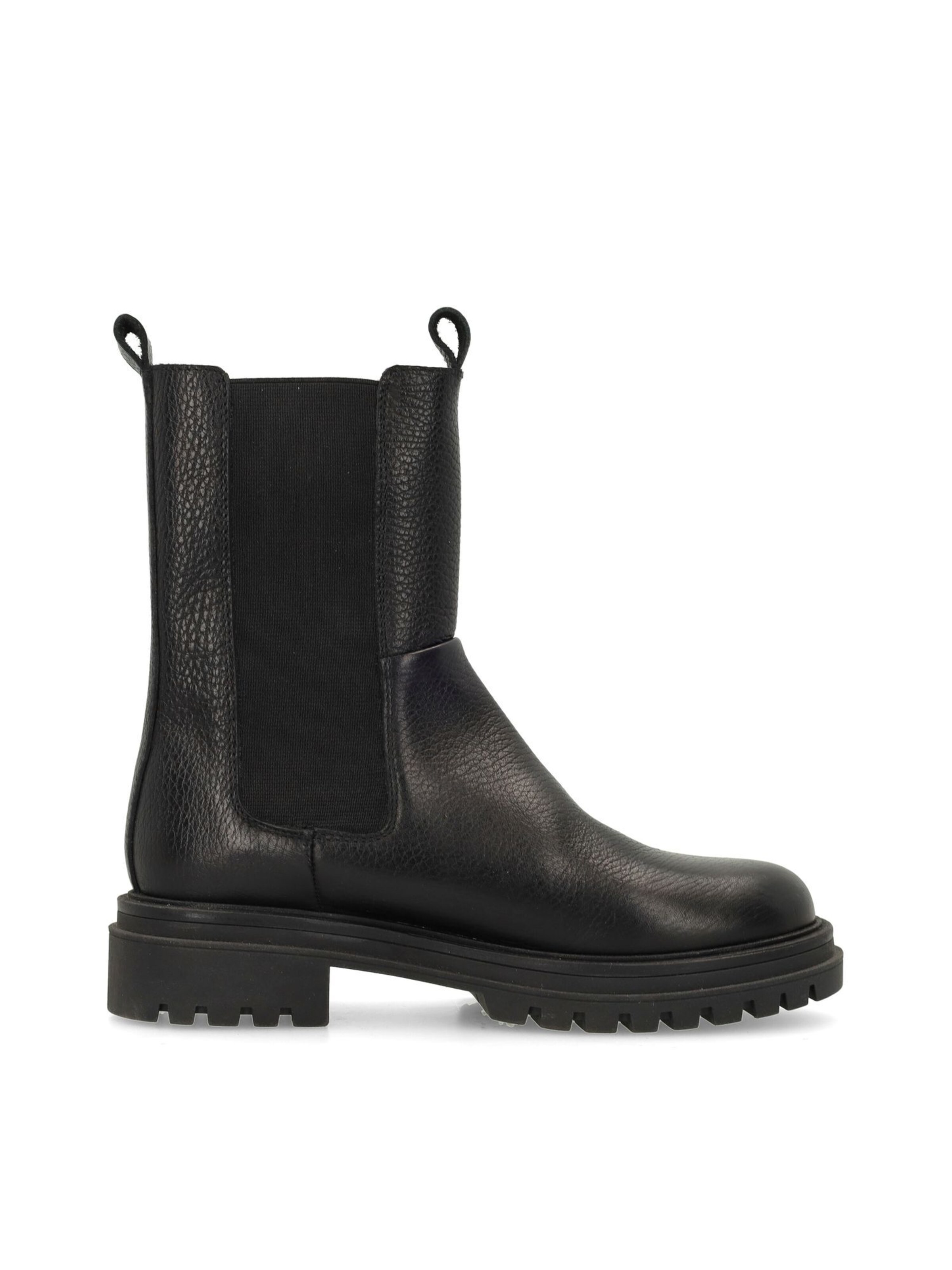MANFIELD Chelsea boots in Zwart