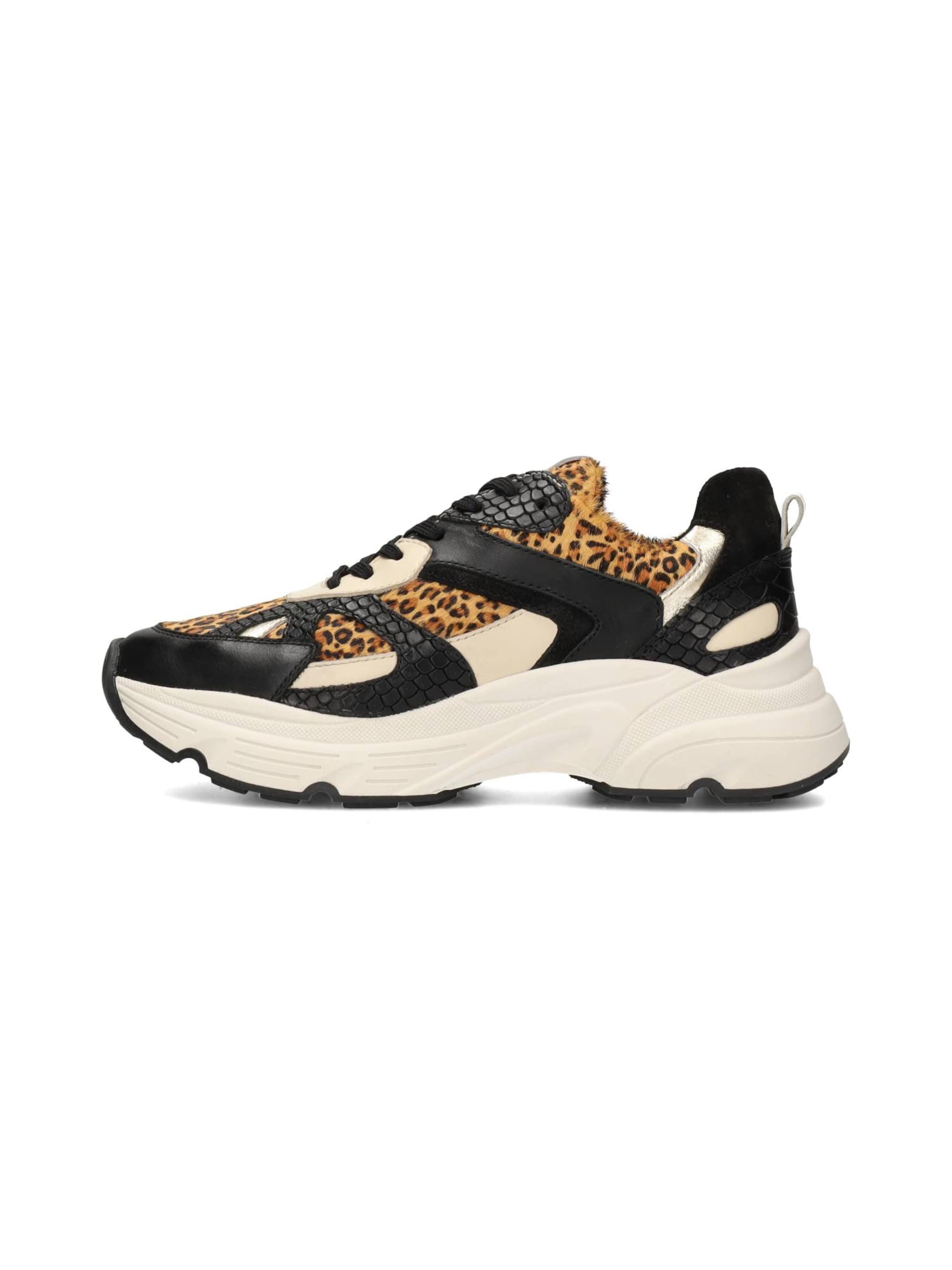 PS Poelman Sneaker 'Tokio' in Schwarz: Vorderseite