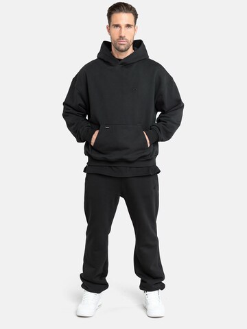 Squeqo Loose fit Pants 'Cotton 590 GSM' in Black