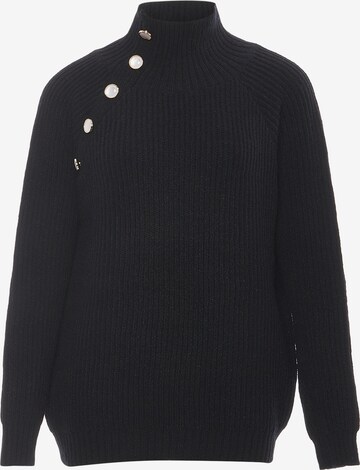 Pull-over caspio en noir : devant