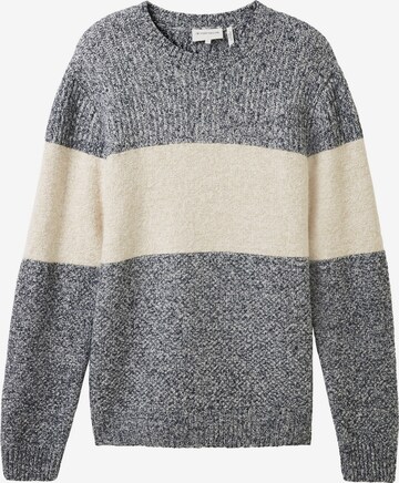 TOM TAILOR Sweater in Blue: front