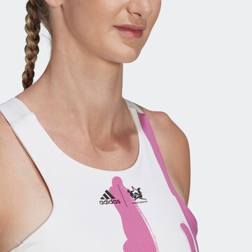 Haut de sport ADIDAS SPORTSWEAR en blanc