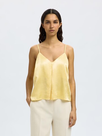 Haut SELECTED en jaune : devant