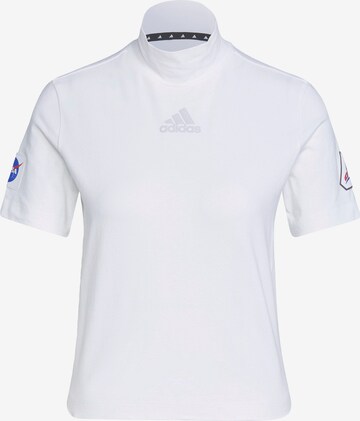 ADIDAS SPORTSWEAR Функционална тениска в бяло