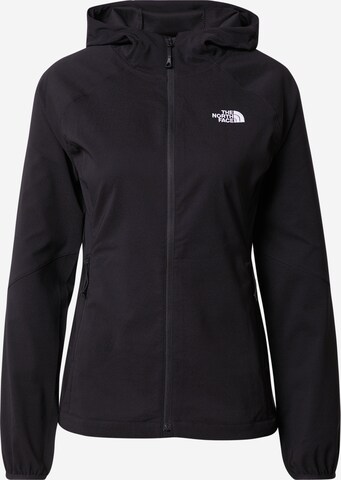 THE NORTH FACE Athletic Jacket in Black: front