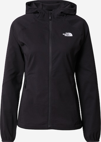 THE NORTH FACE Athletic Jacket in Black: front