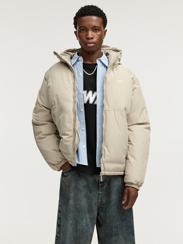 Veste d’hiver Pull&Bear en beige : devant