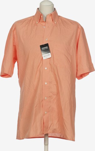 OLYMP Button Up Shirt in L in Orange: front
