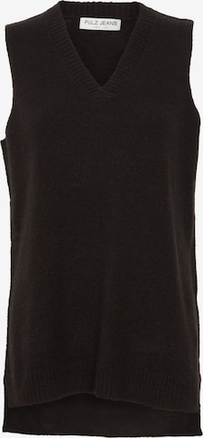 PULZ Jeans Pullover 'Astrid' in Schwarz: Vorderseite