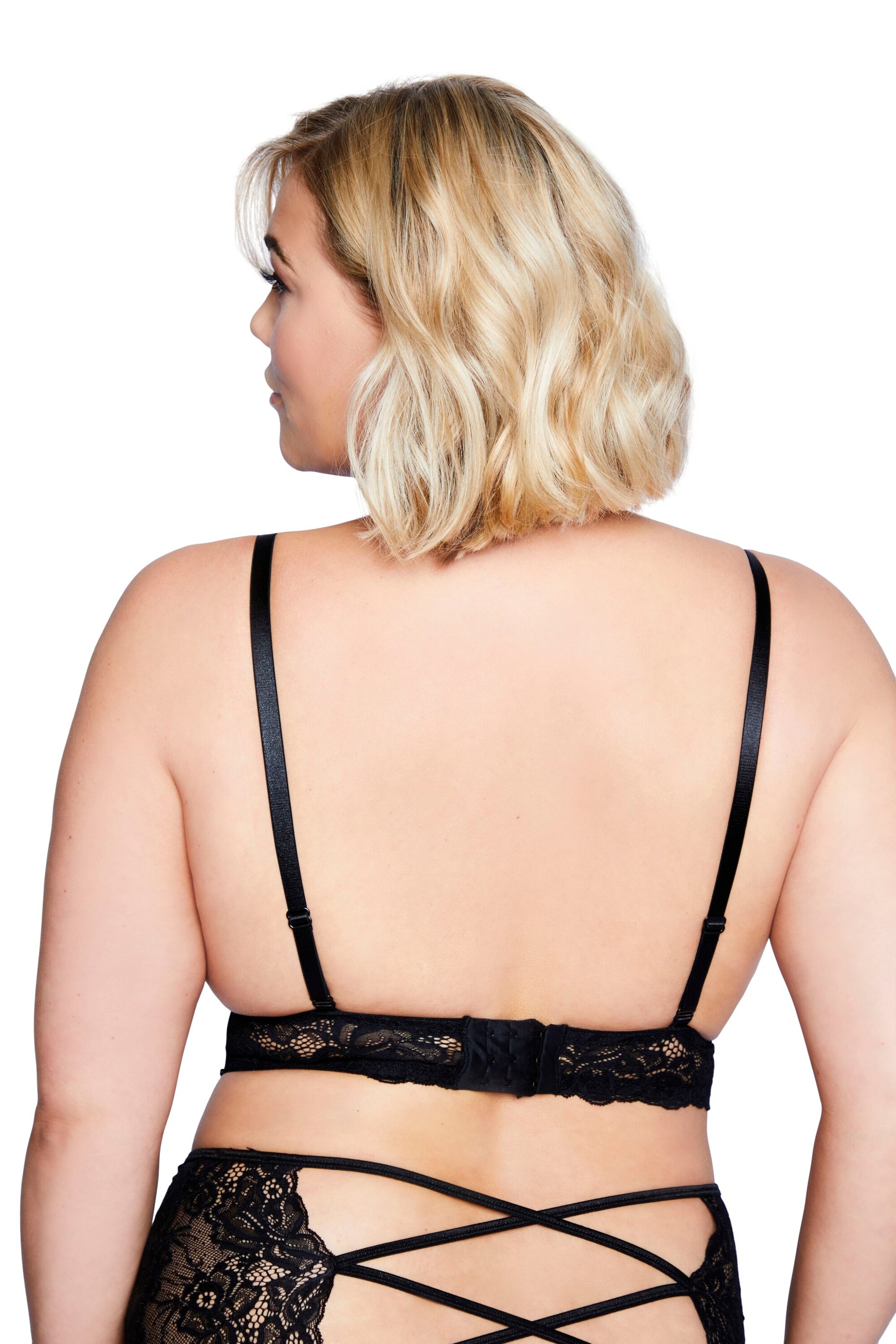 Ulla Popken Bustier BH in Rot