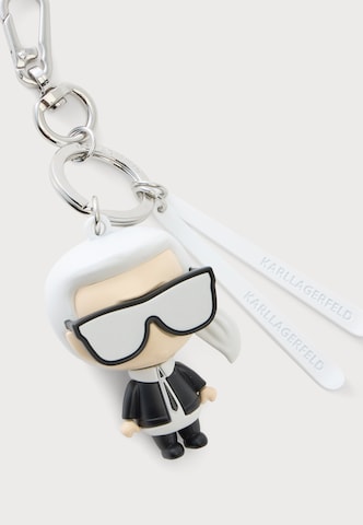 Porte-clés 'IKON SKI' Karl Lagerfeld en blanc