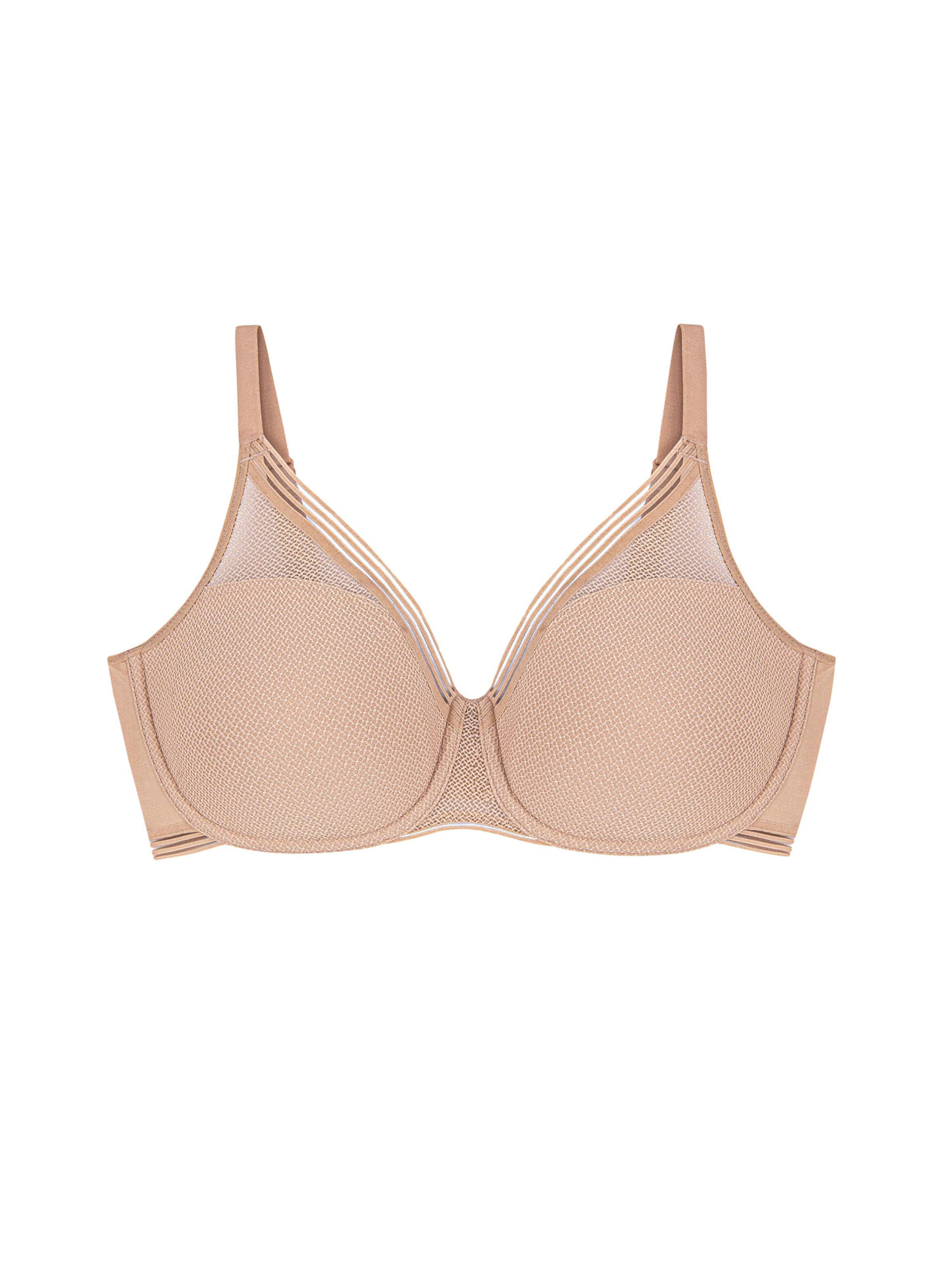 TRIUMPH T-shirt Bra ' Infinite Sensation ' in Beige: front