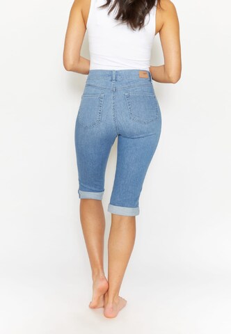 Coupe slim Jean 'Capri' Angels en bleu
