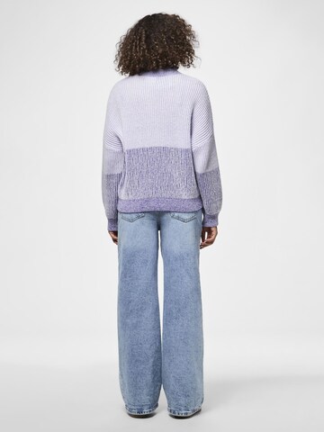 PIECES Pullover 'NELLA ' i lilla
