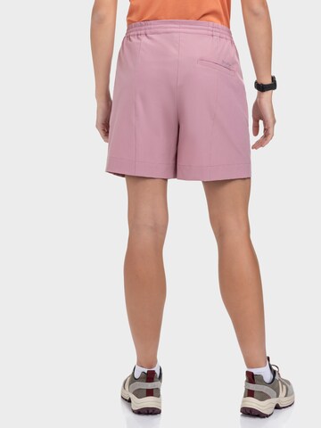 Schöffel Loose fit Trousers 'Gharra' in Pink