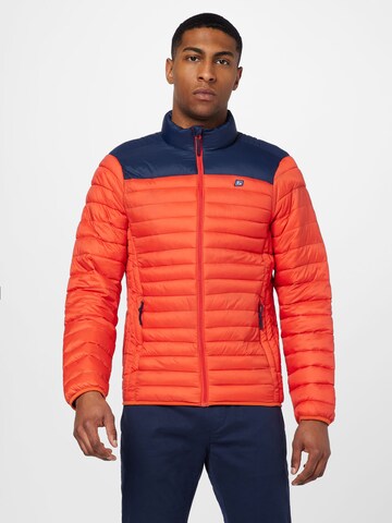 Veste mi-saison BLEND en rouge : devant