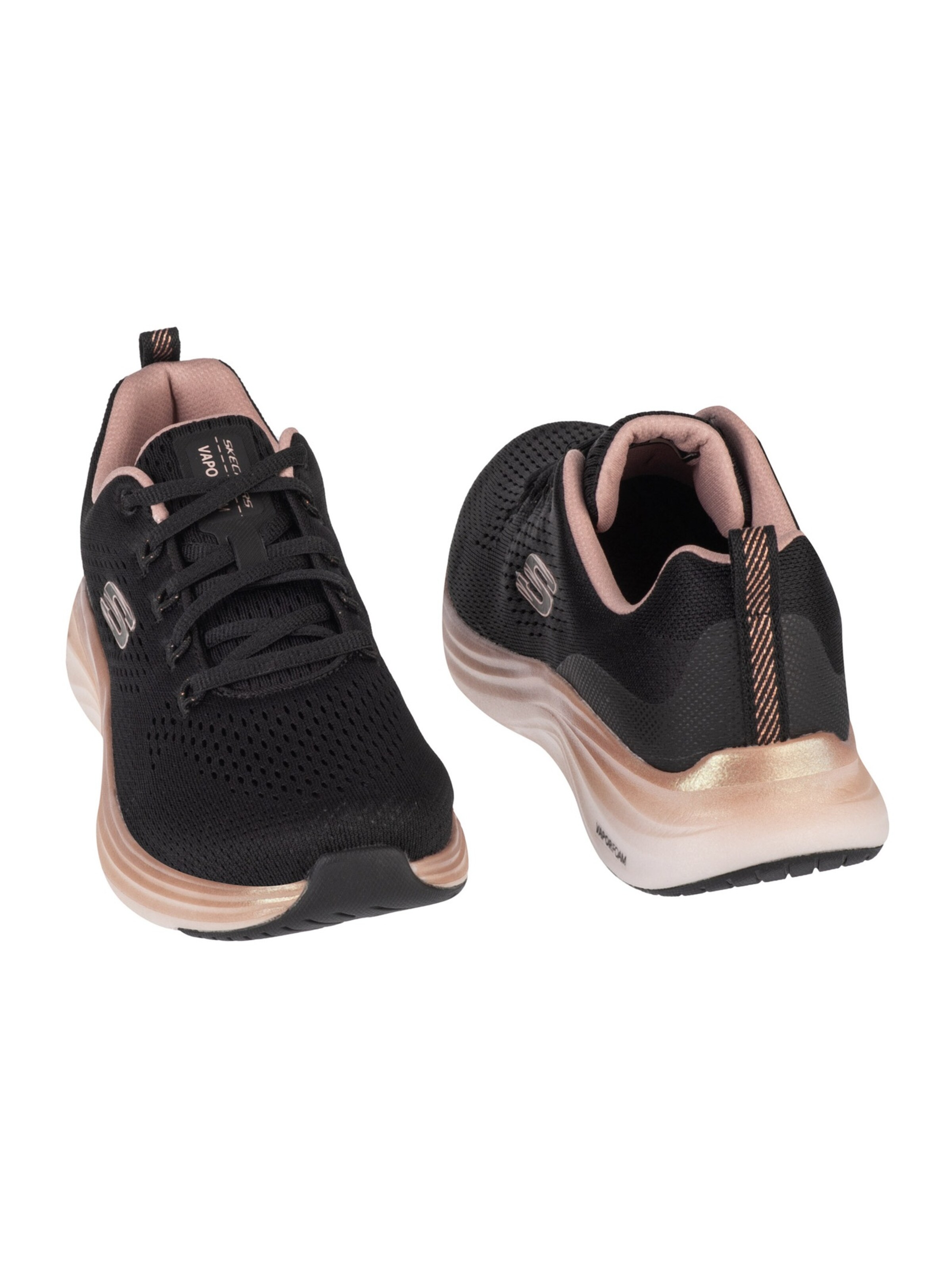 SKECHERS Sneakers laag 'Skechers Vapor Foam - Midnight Glimmer' in Zwart