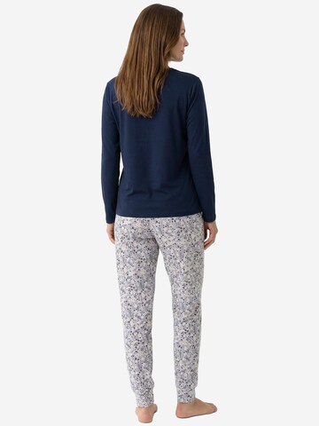 SCHIESSER Pajama 'Mix & Relax' in Blue