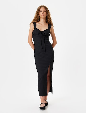 Koton Abendkleid in Schwarz: Vorderseite