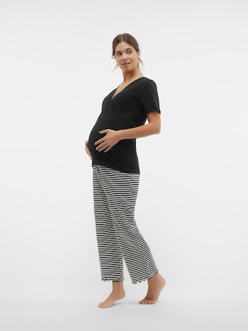 MAMALICIOUS Pyjama 'HOLLY TESS' in Schwarz: predná strana