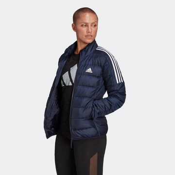 ADIDAS SPORTSWEAR Sportjacke ' Essentials ' in Blau: predná strana