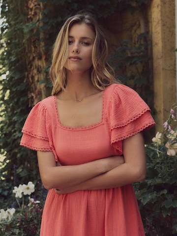 LAURA ASHLEY Kleid in Orange