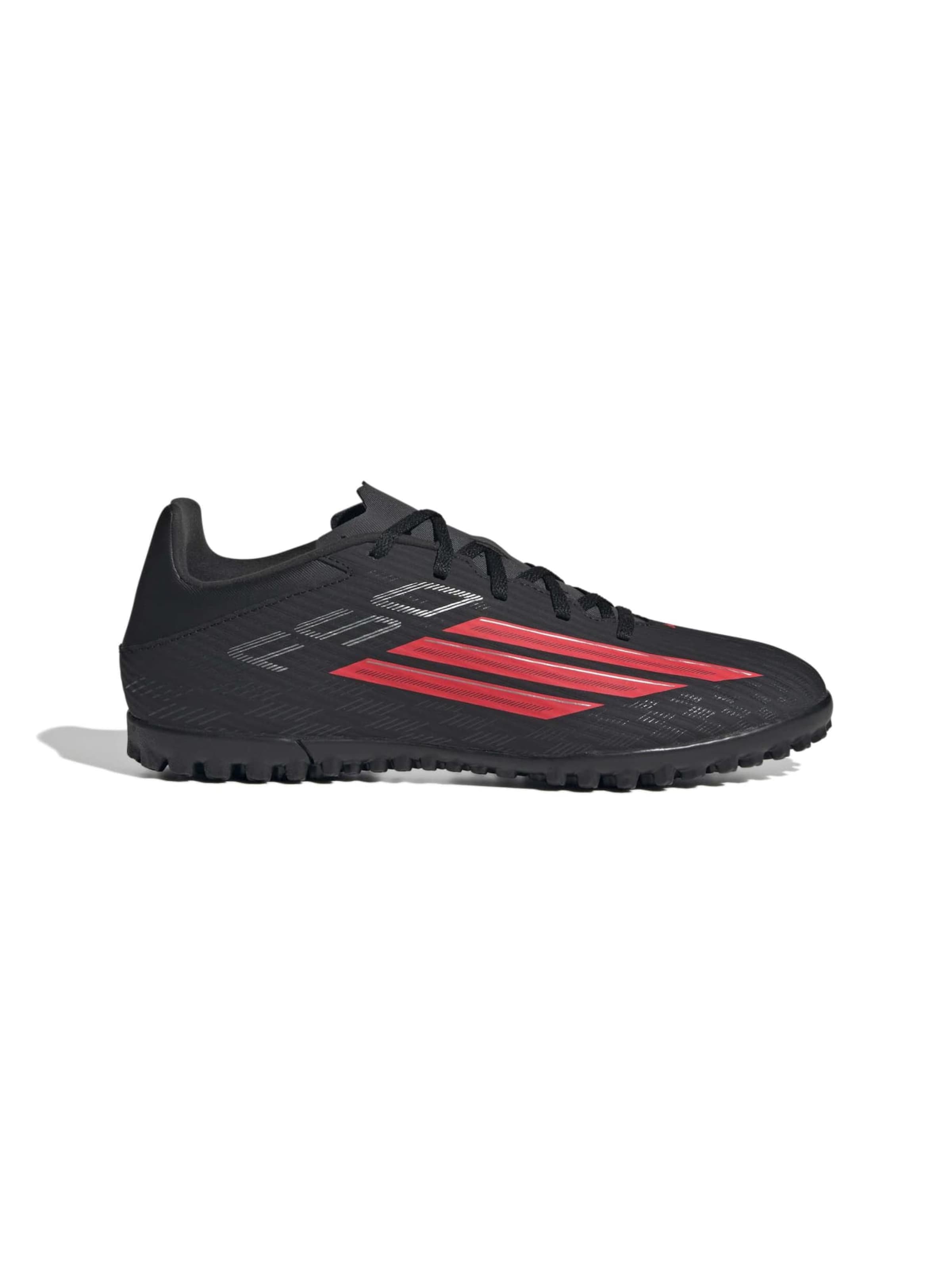 ADIDAS PERFORMANCE Chaussure de foot 'F50 CLUB' en gris clair / rouge / noir, Vue avec produit