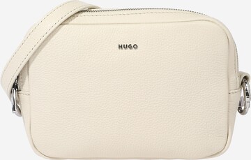 HUGO Чанта с презрамки 'Lexi' в бяло