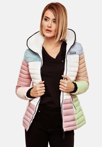 NAVAHOO Between-season jacket 'Multikulti ' in Mixed colours