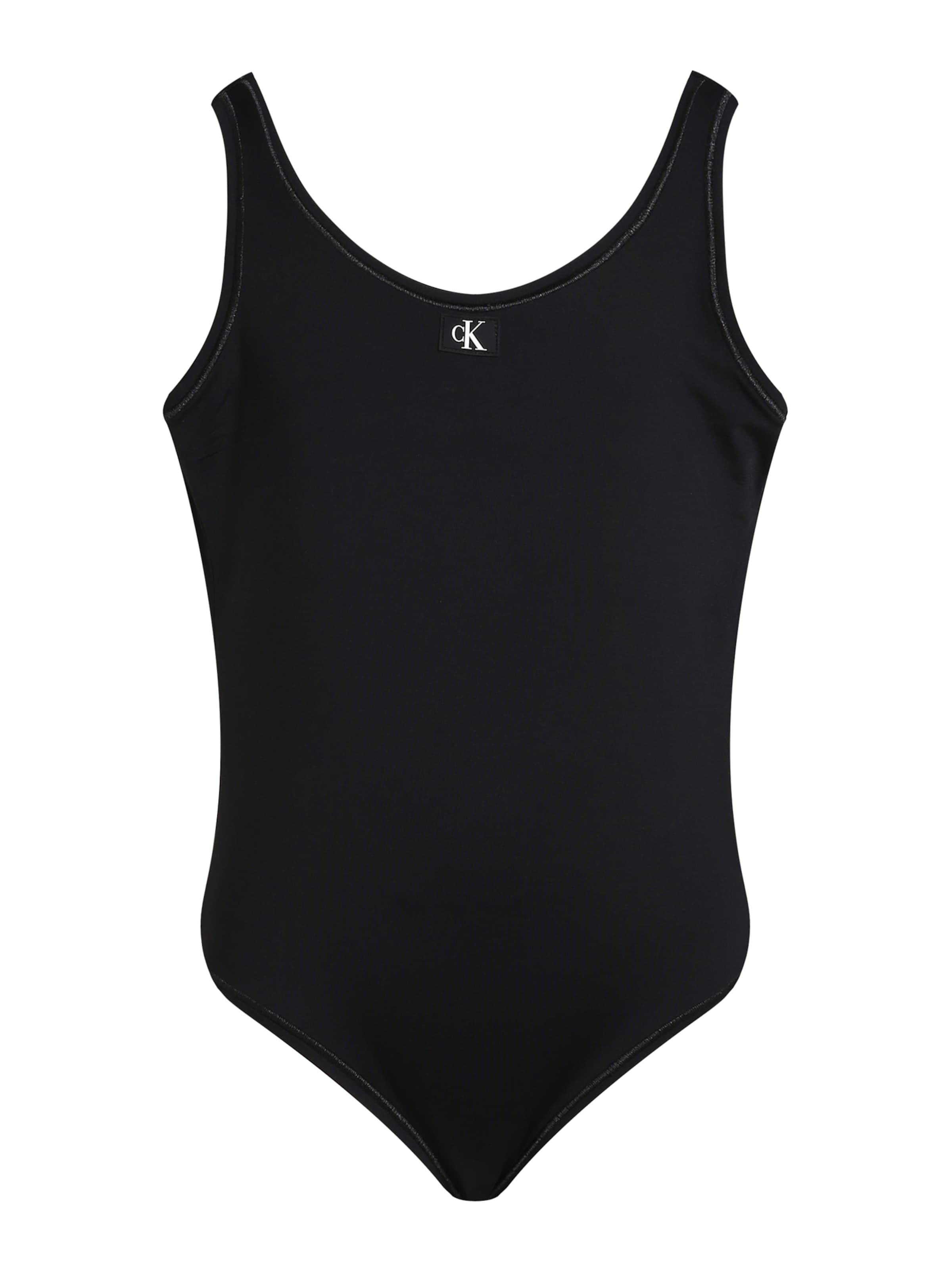 Calvin Klein Swimwear Swimsuit in Black: front