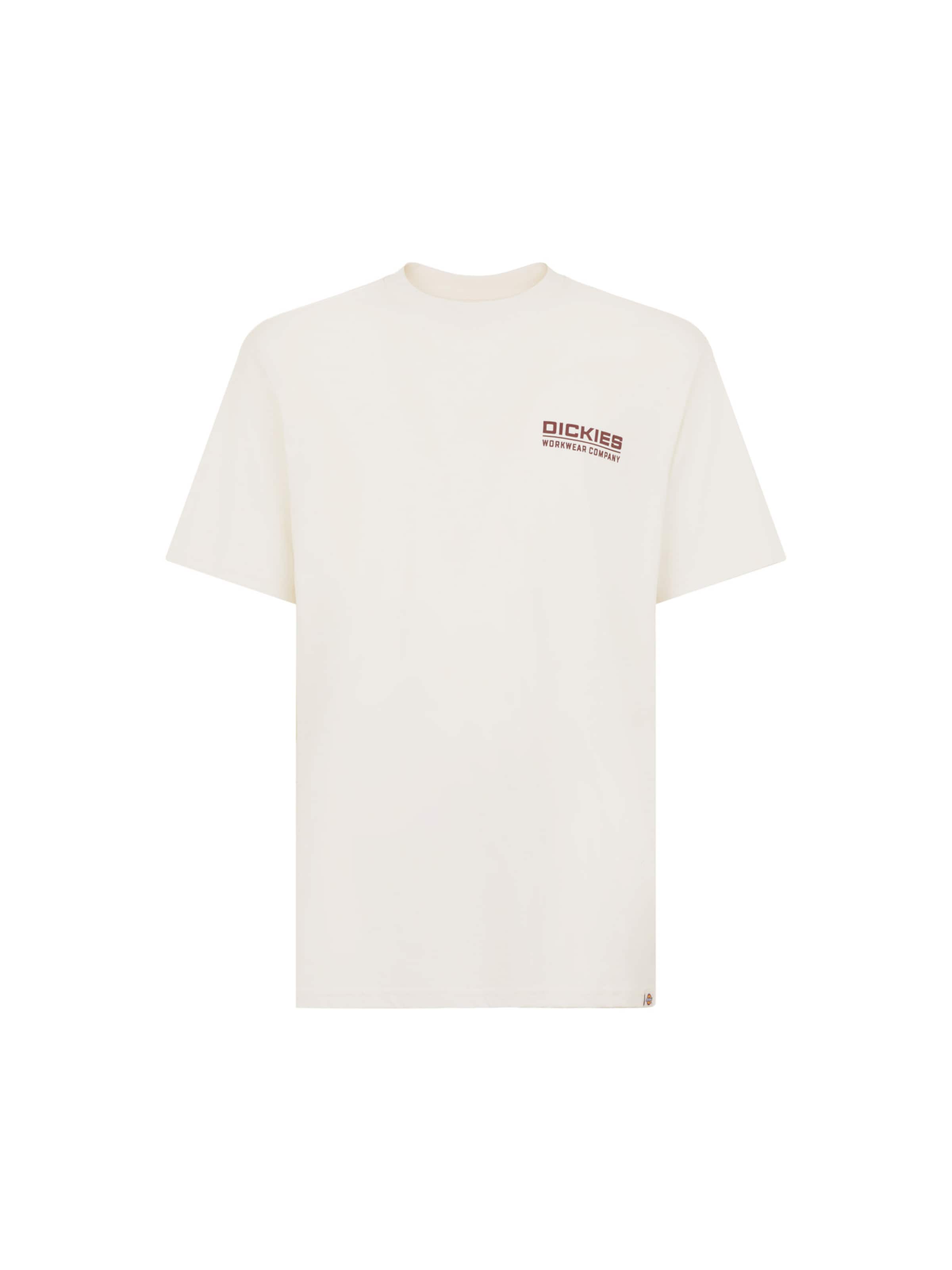 DICKIES Shirt 'Bolivar' in Beige: voorkant