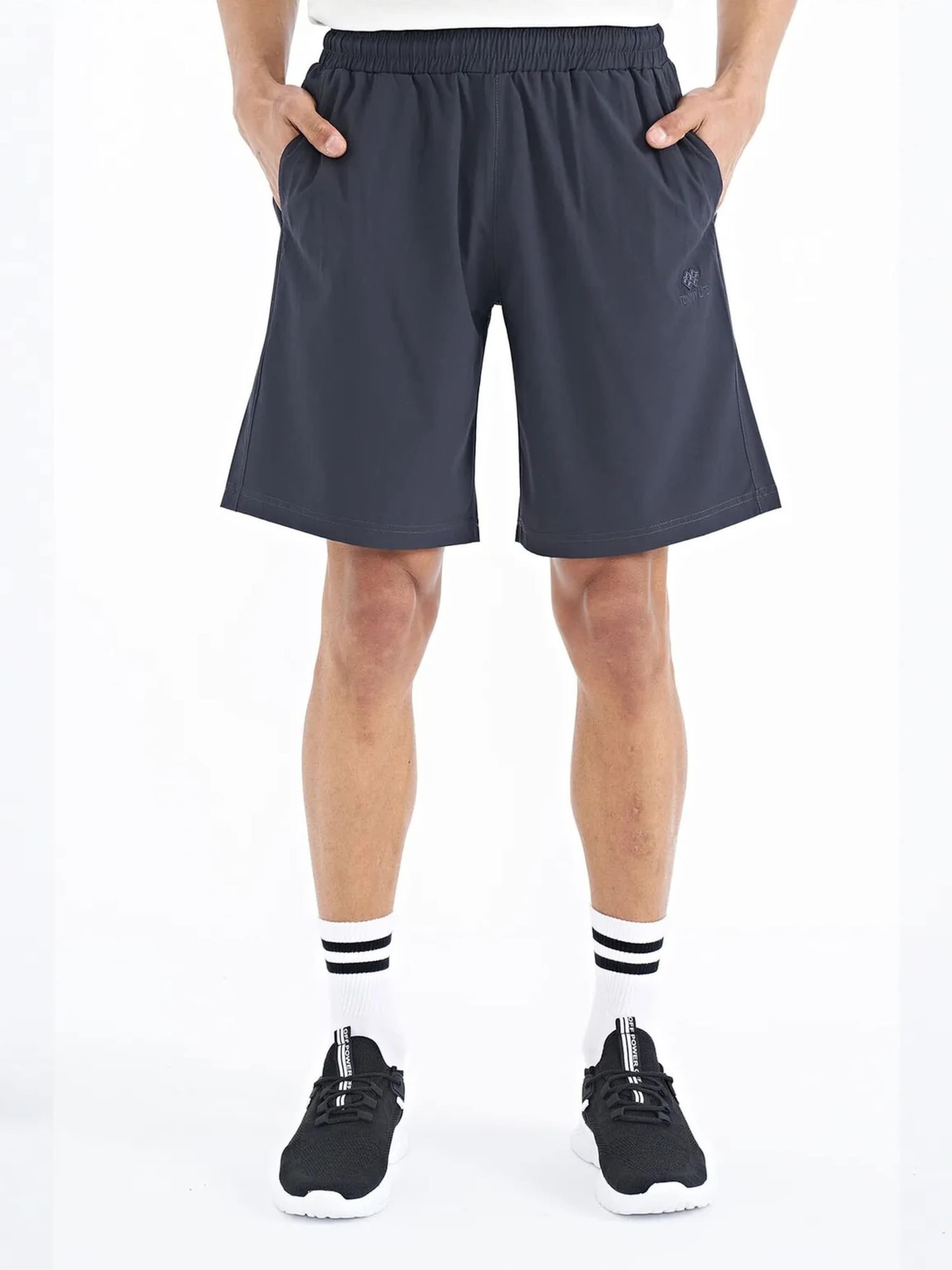 Pantalon Tommy Life en bleu : devant