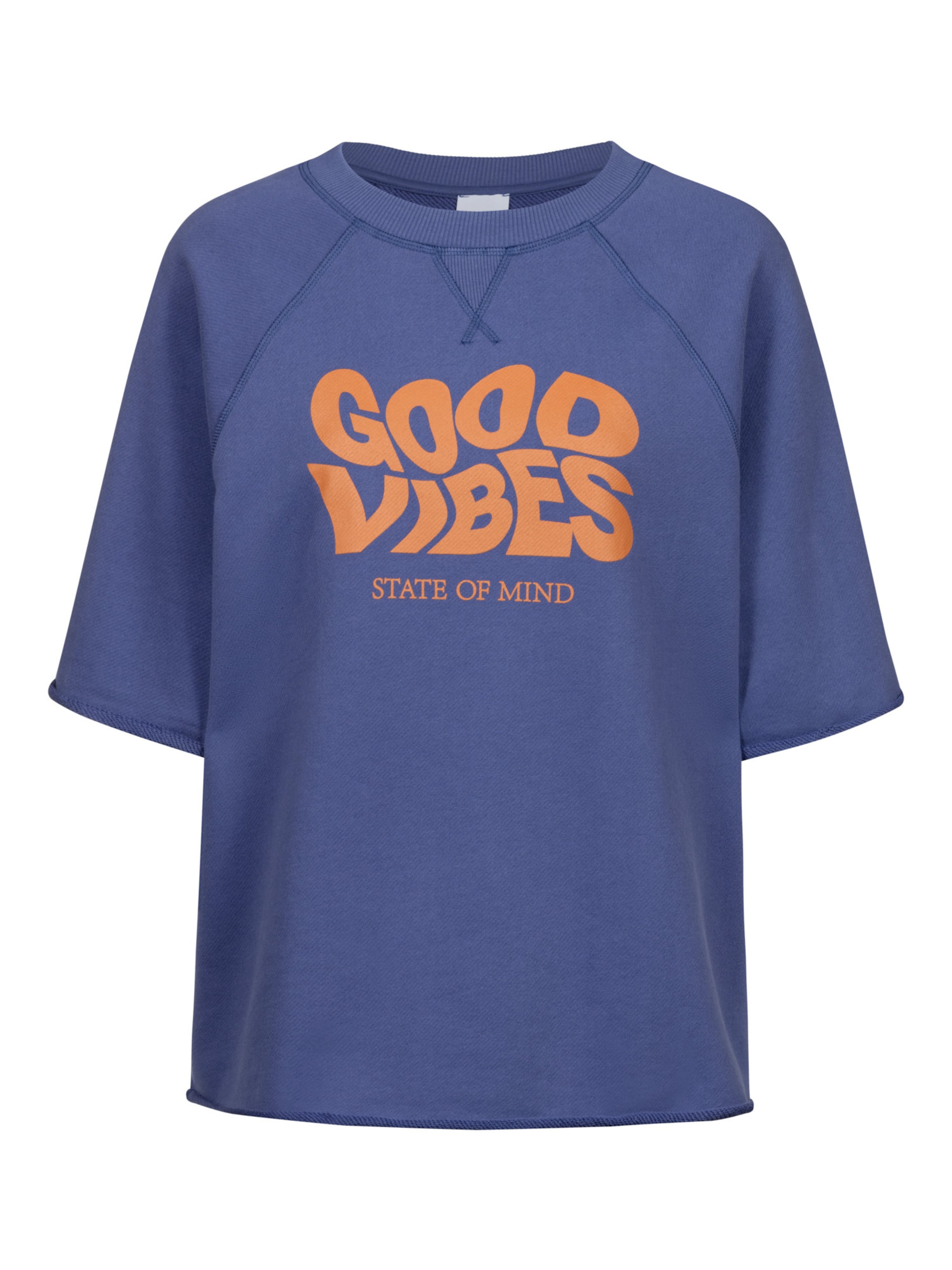 Sweat-shirt 'Mellow' Mey en bleu : devant