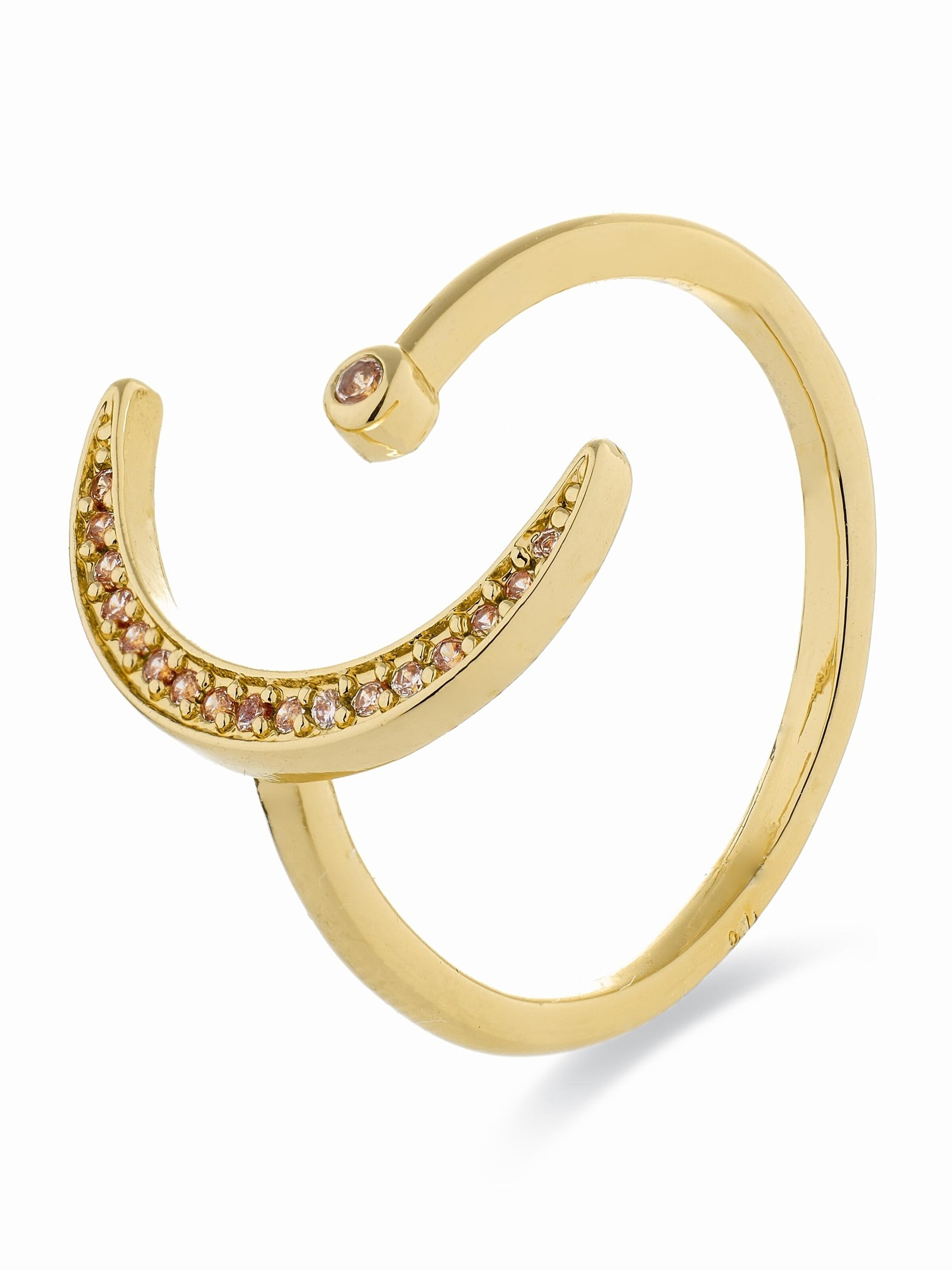 Luxenter Ring 'Sib' in Gold: front