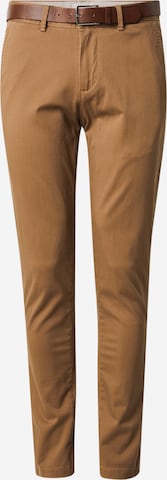 JACK & JONES Slimfit Chino nadrág 'JPSTMARCO JJLEGACY' - bézs: elől