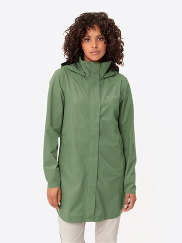 VAUDE Outdoor Coat 'Mineo' in Green: front