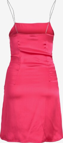 JJXX Koktejl obleka 'CRYSTAL' | roza barva