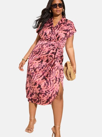 Friends Like These Jurk in Roze: voorkant