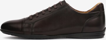 Kazar Lace-Up Shoes in Brown: front