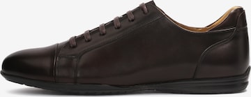 Kazar - Zapatos con cordón en marrón: frente