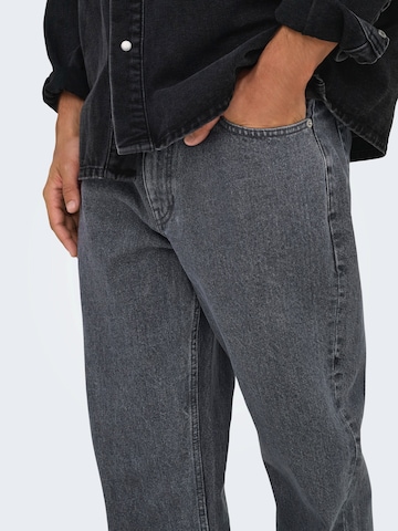 Only & Sons Regular Jeans 'ONSEDGE' in Grey