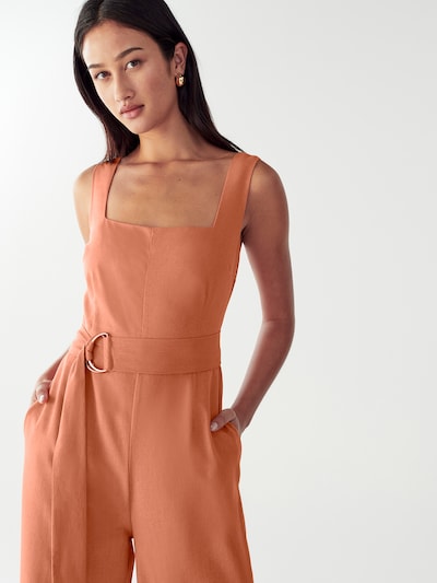 Willa Jumpsuit 'Graces' in apricot, Produktansicht