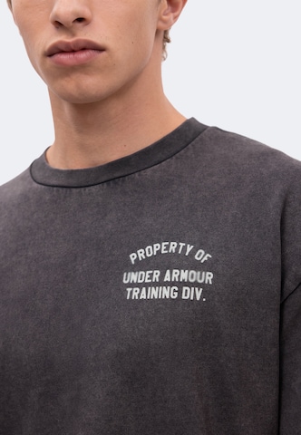 UNDER ARMOUR Performance Shirt 'PROPERTY OF UA' in Black